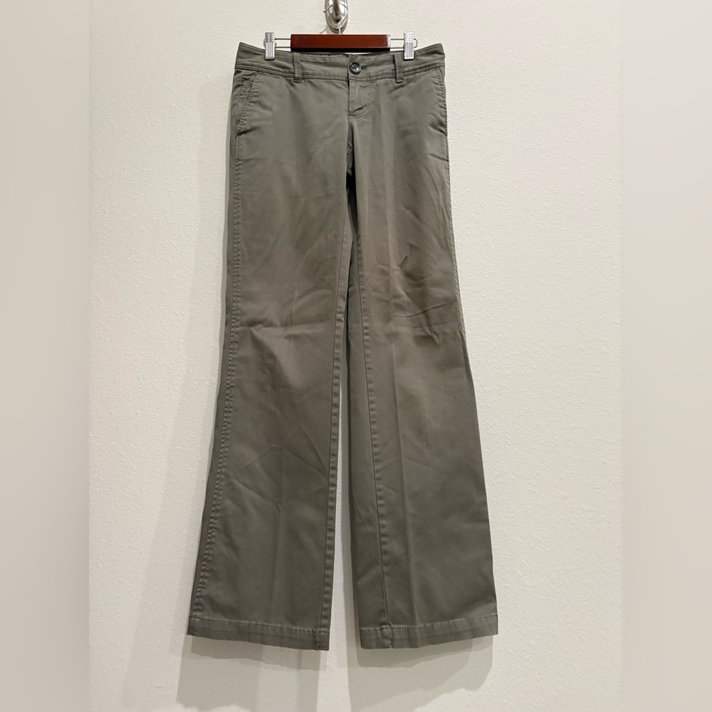 Banana Republic Women’s Ryan Fit Taupe/Tan Cotton Trousers, Size 0 EUC